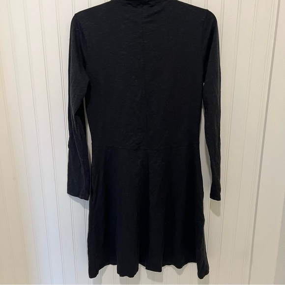 Toad & Co Small Winterdance Dress Charcoal Gray - Picture 4 of 6